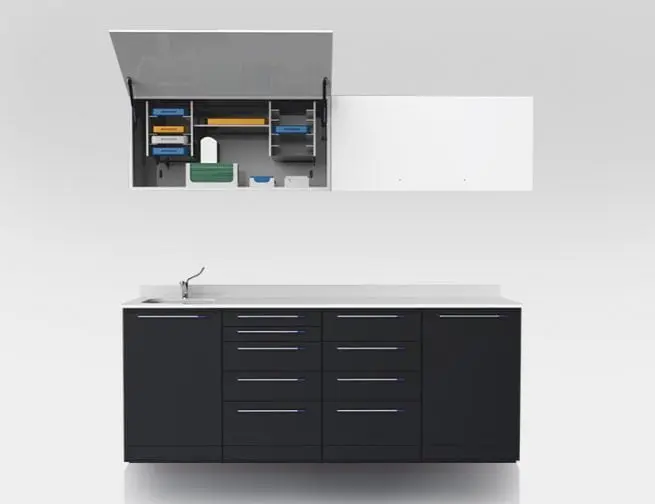 Wall-Hung Clinical Cabinet – AZ02