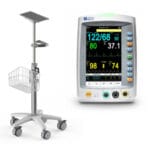 VITAL SIGN MONITOR WITH TROLLEY