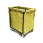 Long Metal Rectangular Laundry Cart/Laundry Trolley