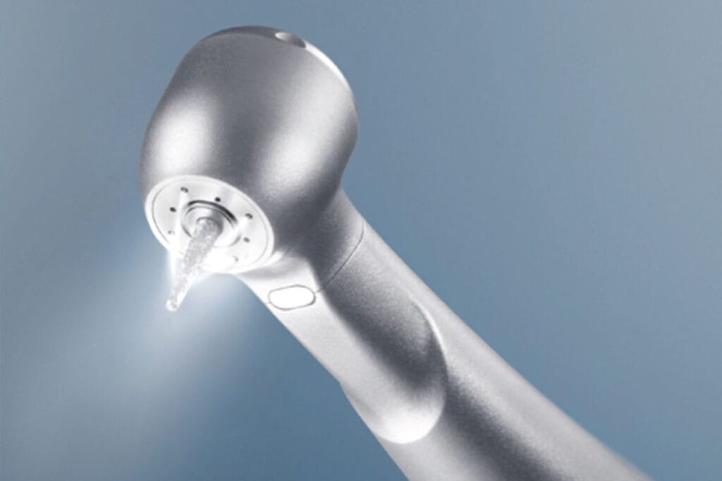 Flushing time for dental handpieces