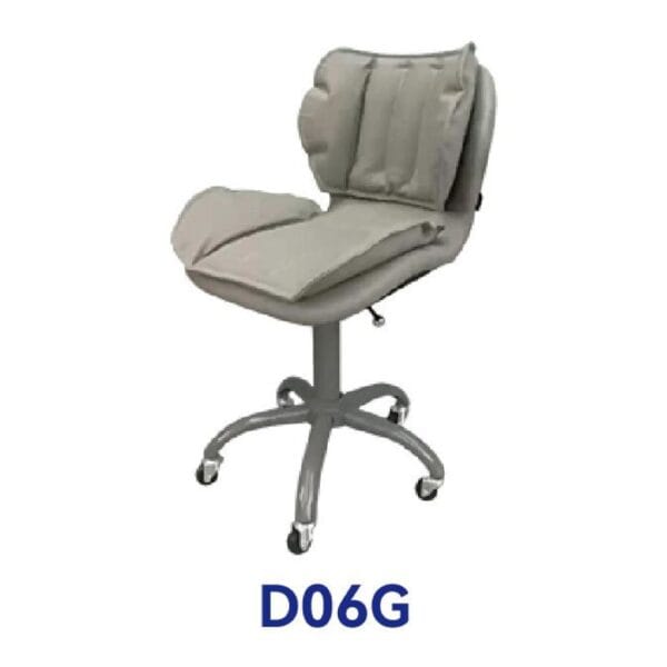 Round Stool with Back – Small