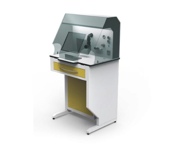 TECHNICIAN DESK WITH CABIN