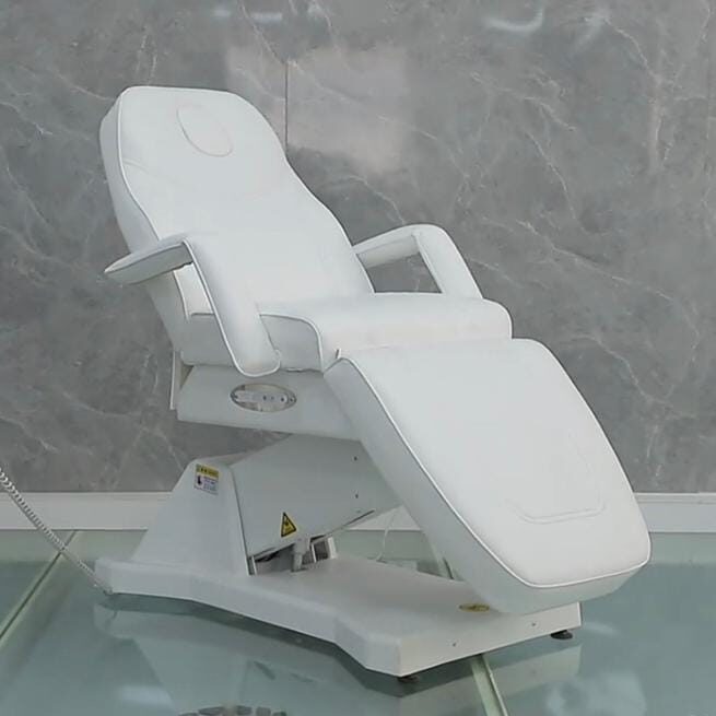 Derma Chair S3 with 3 motors, white adjustable aesthetic and medical treatment bed