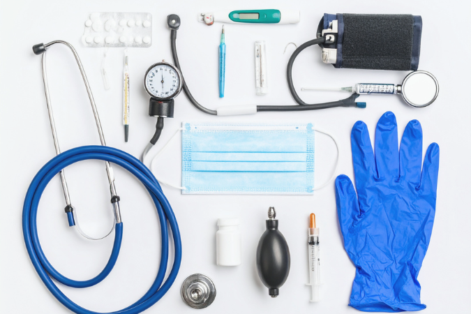 medical supplies and medical equipment