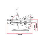 treatment derma chair dimensions