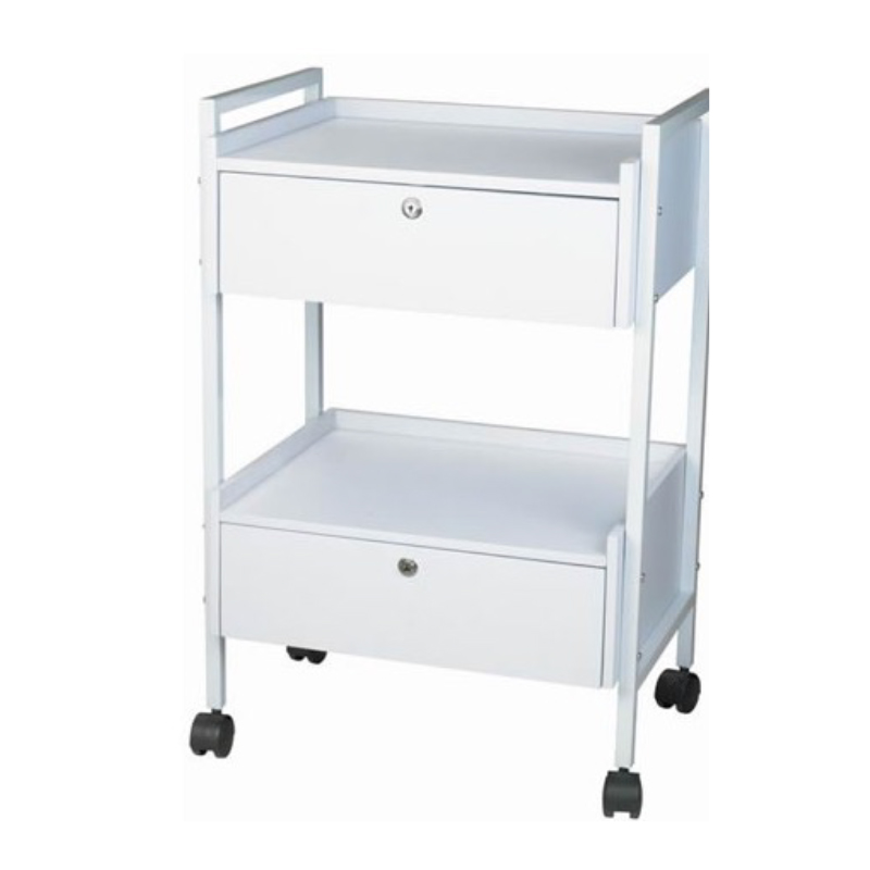 service trolley with 2 cabinet