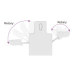 rotary armrests of the Derma Bed 2266