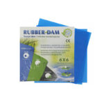 rubber dam blue - medium size