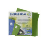 Professional Dental Rubber Dam - mint flavor, green color