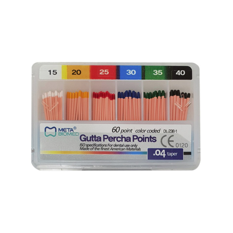 TAPER-0.4-GP-45–80 gutta percha points .04 taper