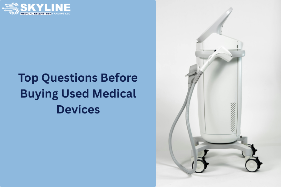 Top Questions Before Buying Used Medical Devices